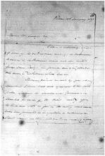 1837- Letter from George Smith to Deputy Secretary Indian Affairs Nova Scotia