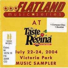 Flatland Music Series at Taste of Regina, July 22-24, 2004, Victoria Park