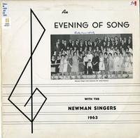 An evening of song with the Newman Singers