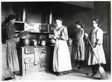 Regina Indian Industrial School, Kitchen Workers