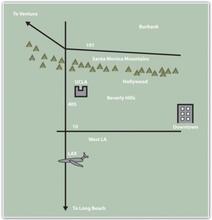 Mental Map of Los Angeles