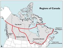 Regions of Canada