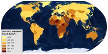 World Population Growth Rates