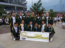 2006 Denver NAIG Games: Team Saskatchewan at the Opening Ceremonies