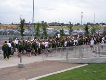 2006 Denver NAIG Games: Team Saskatchewan at the Opening Ceremonies