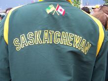 2006 Denver NAIG Games: Team Saskatchewan at the Opening Ceremonies