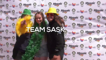 Pep Rally - Team Sask are off to NAIG 2017 in Toronto - Wave good-bye!
