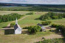 Batoche Buildings and Grounds Heliphotos (22)
