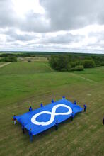 Infinity Flag from Bell Tower