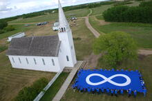 Infinity Flag from Crane (2)