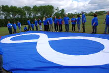 Infinity Flag from Ground (2)