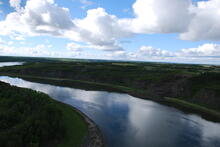 Riverbank at Batoche (1)