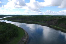 Riverbank at Batoche (2)
