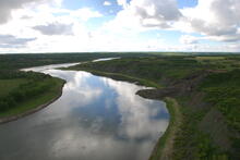 Riverbank at Batoche (6)