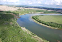 Riverbank at Batoche (8)