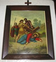 Jesus Stumbles again while Carrying the Cross